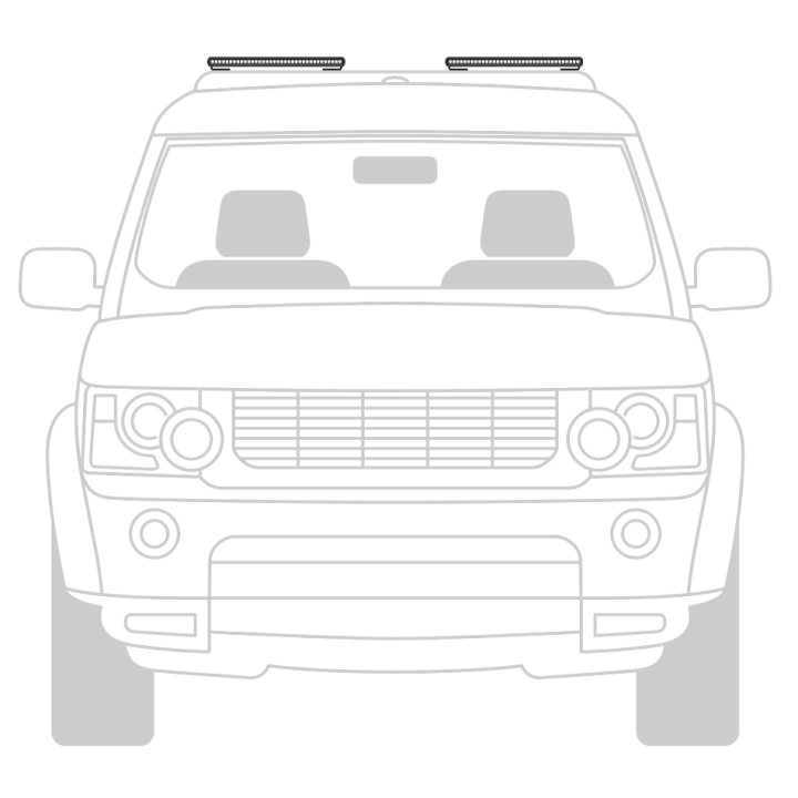 Lightbar SX500-SP Osram 45W 3900lm 6,2x55,6x3,8