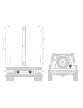 VX120S-WD LED Light 1100lm 15W 11,3x5,5