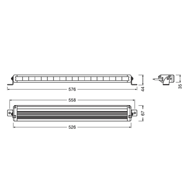 Osram Lightbar VX500-SP 2800lm 63W