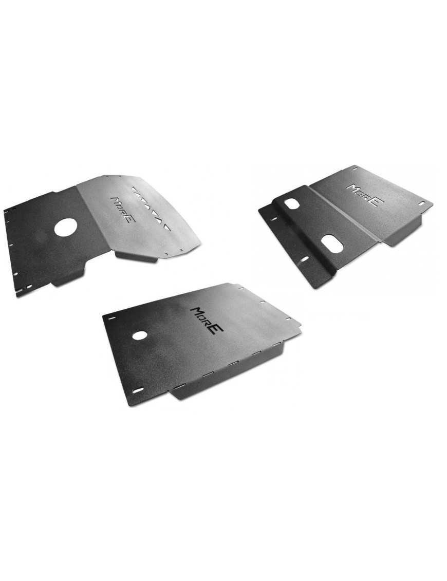 Steel Underbody Protection Set MorE 4x4 - Toyota Land Cruiser J90 / J95 Steel Underbody Protection Set MorE 4x4 - Toyota Land Cruiser J90 / J95