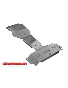 Aluminum Underbody Protection Set MorE 4x4 - Toyota Land Cruiser J150 09-14