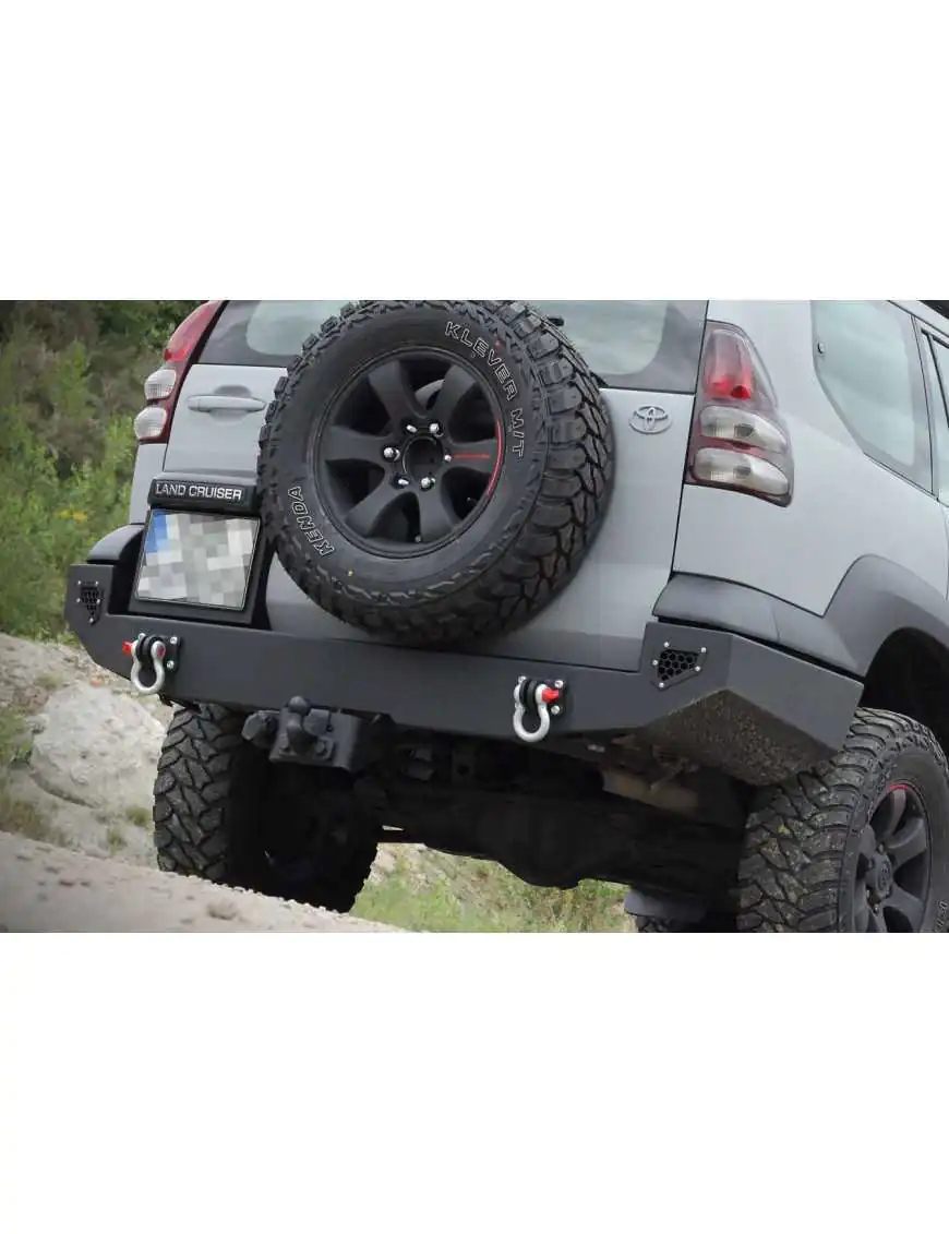 Rear Steel Bumper Toyota Land Cruiser J120 More 4x4