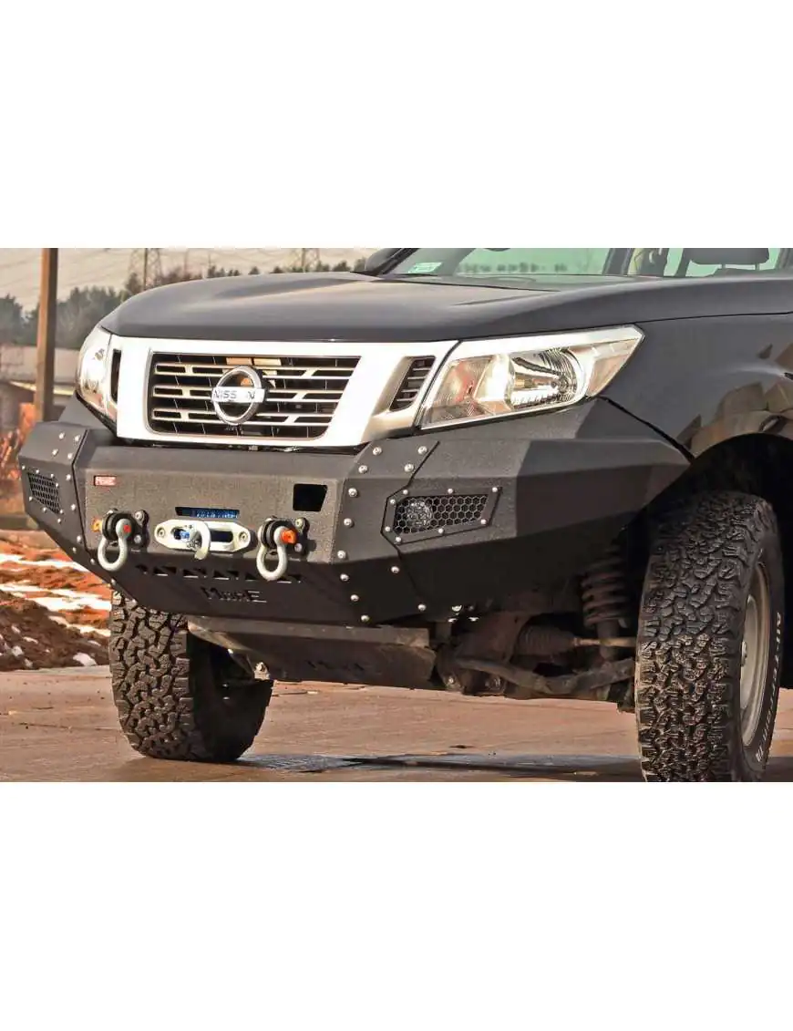 Front Steel Bumper More 4x4 for Nissan Navara NP300, D23