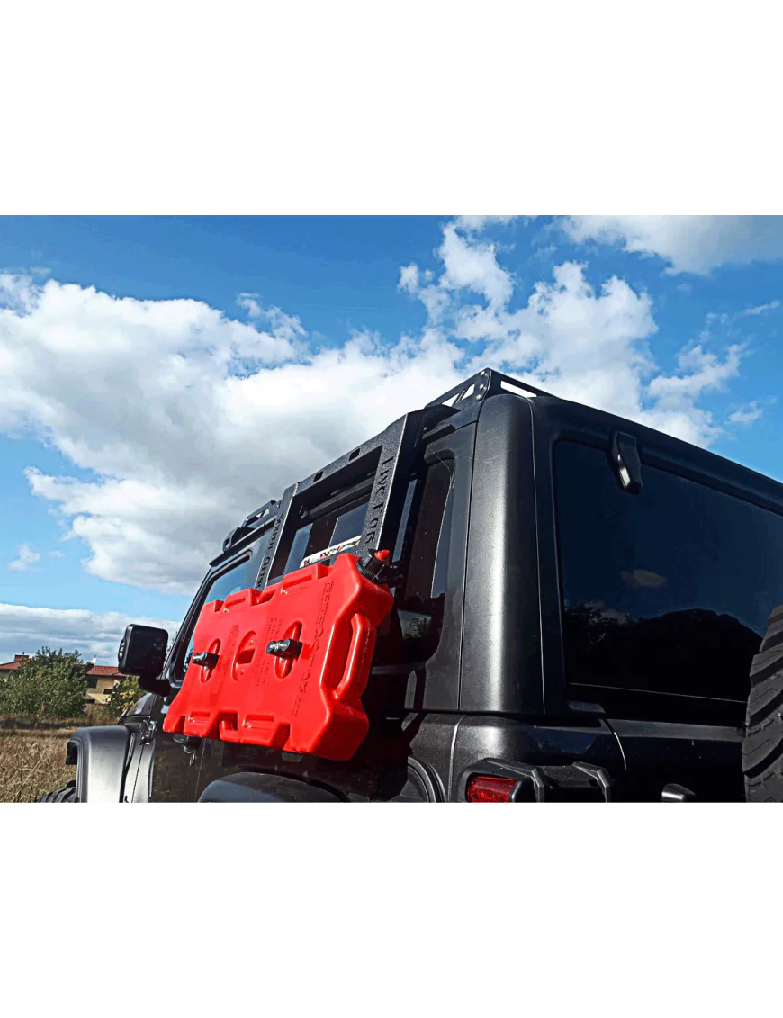BAGAŻNIK DACHOWY Z DRABINKĄ OFD - JEEP WRANGLER JL 