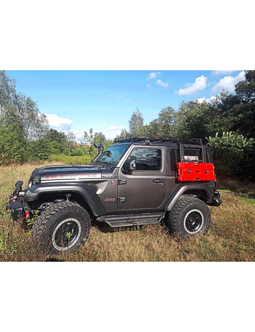 BAGAŻNIK DACHOWY Z DRABINKĄ OFD - JEEP WRANGLER JL 