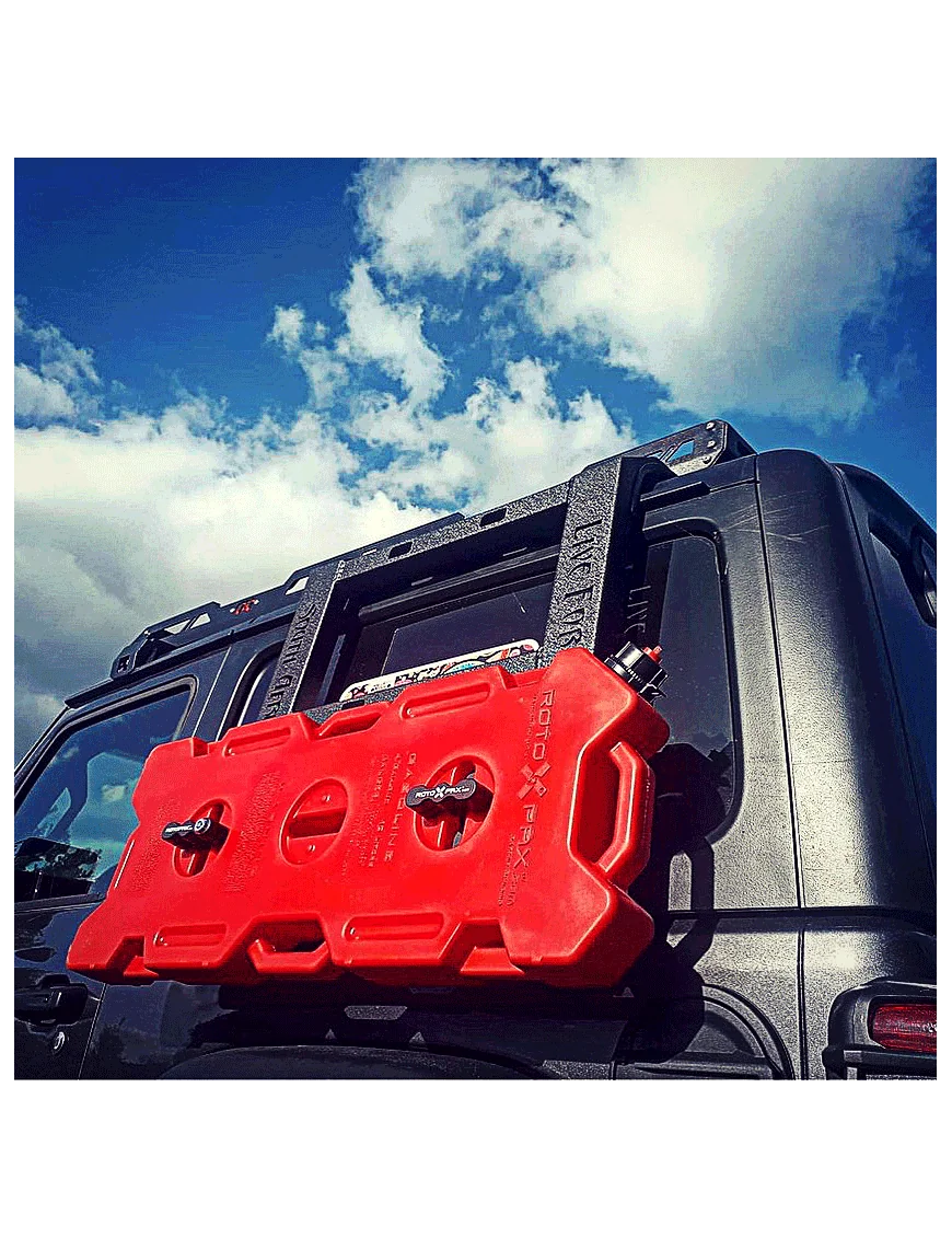 BAGAŻNIK DACHOWY Z DRABINKĄ OFD - JEEP WRANGLER JL 