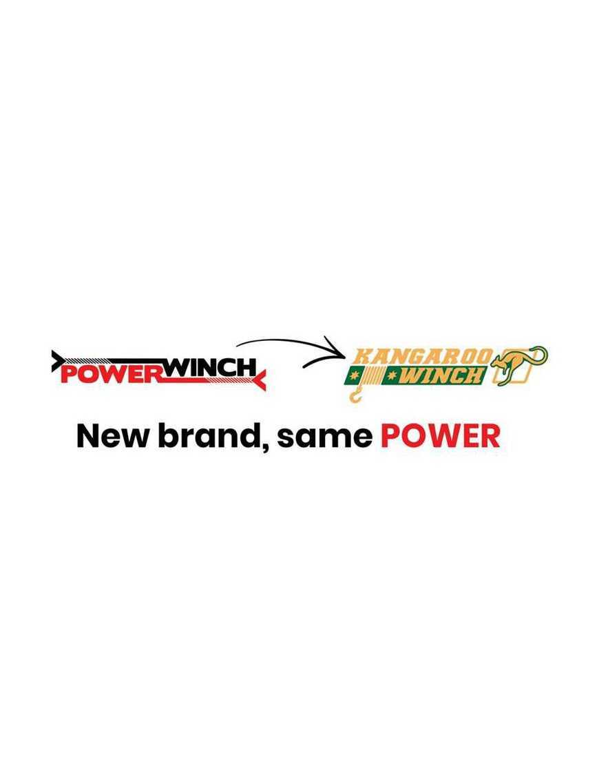 Wyciągarka Kangaroowinch PW4500 2041kg Powerwinch 12V Wyciągarka Kangaroowinch PW4500 2041kg Powerwinch 12V