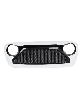 Jeep Wrangler JL Angry Eyes Grill Bright White PW7 OF JLGL296 Offroad Express