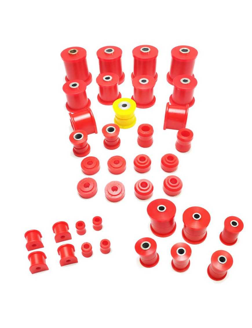 Complete Set of Polyurethane Suspension Bushings for Jeep Cherokee XJ OFD OF JCHXJKPL1 Offroad Express