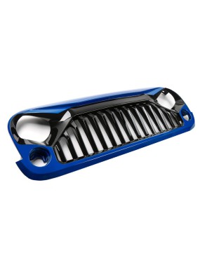 Jeep Wrangler JK 07-18 Angry Eyes Grill Hydro Blue PBJ/BJ OF JKGL040 Offroad Express