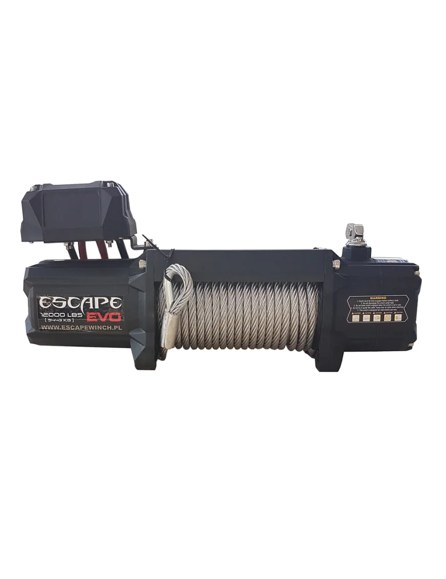 Wyciągarka Escape EVO Black 12000 lbs 5443kg 12V