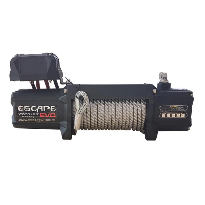 Wyciągarka Escape EVO Black 12000 lbs 5443kg 12V