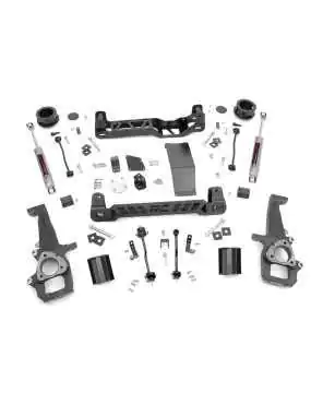 SUSPENSION KIT LIFT 4" ROUGH COUNTR - DODGE RAM 1500 4WD 12-18