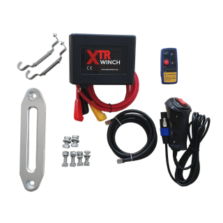 Wyciągarka XTR 8000 lbs Speed [3630 kg] 12V 25M Syntetyk 8MM
