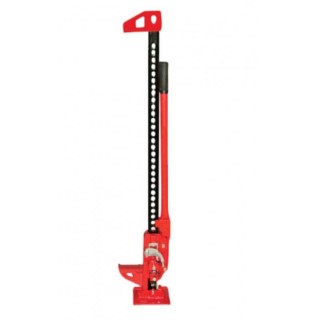 Podnośnik Farm Jack 60 cali Dragon Winch – czerwona listwa zębata i stopa