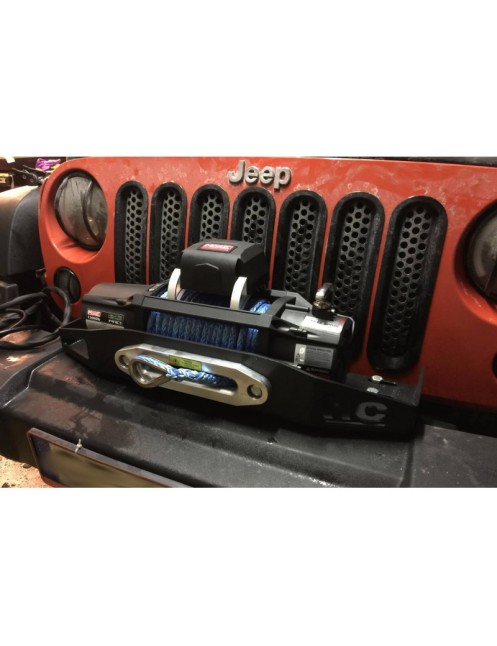 Jeep Wrangler JK płyta montażowa wyciągarki na oryginalny zderzak