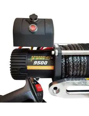 Wyciągarka samochodowa Kangaroowinch K9500 speed 12V z liną syntetyczną