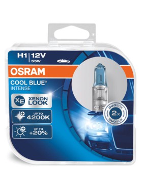 Żarówki H1 Osram Cool Blue Intense 64150CBI-HCB DUO-BOX