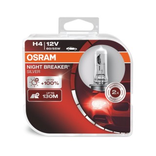 Żarówki NIGHT BREAKER SILVER H4 