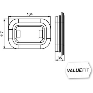 HELLA 2BA 357 025-011 Indicator - Valuefit