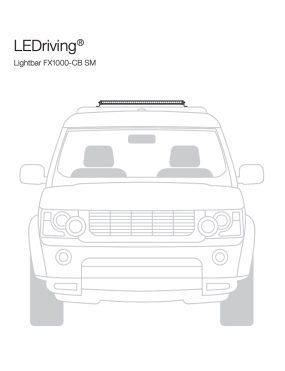 LEDriving® LIGHTBAR FX1000-CB SM 107,4x8,2x4,9 140W