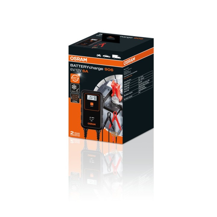 Osram prostownik 6A 906 6/12V