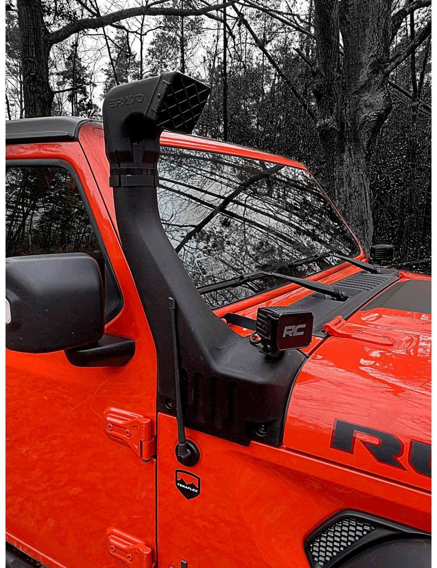 Snorkel do JEEP WRANGLER JL JLU Rubicon Sahara bez cięcia! 