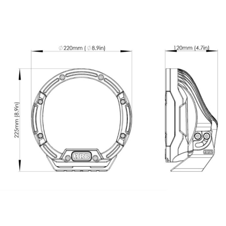 ARB INTENSITY SOLIS FLOOD - LAMPA LED