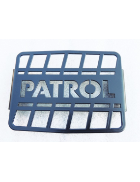 Metalowa kratka snorkla z logiem Patrol nr.2