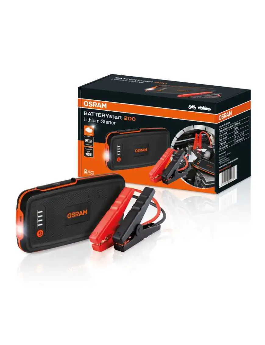 BATTERYstart 200 12V 6000mAh Osram Jump Starter