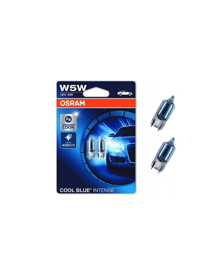 Żarówki H8 OSRAM Cool Blue Intense Xenon + W5W 1x64212CBN 2xW5W_SW za  214,99 zł z Katowice -  - (12178469595)