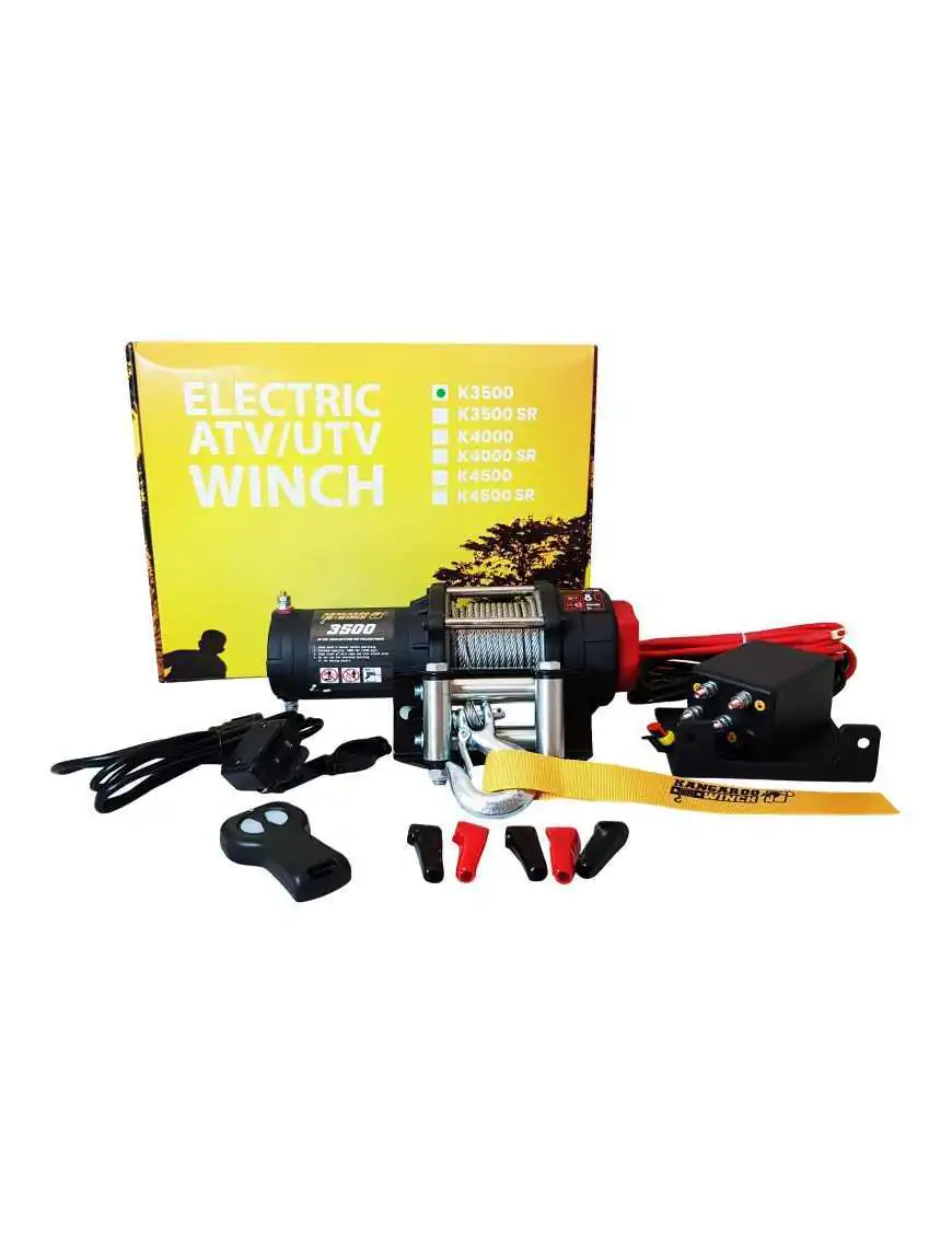 Wyciągarka PW3500 12V ze sterowaniem bezprzewodowym Powerwinch