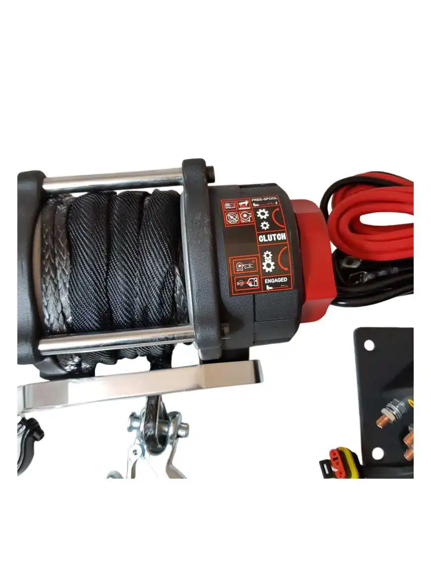 Wyciągarka PW3500SR 12V z liną syntetyczną ze sterowaniem bezprzewodowym Powerwinch