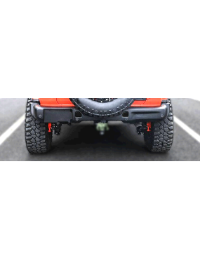 Zderzak aluminiowy tylny Wrangler JL z miejscami na czujniki