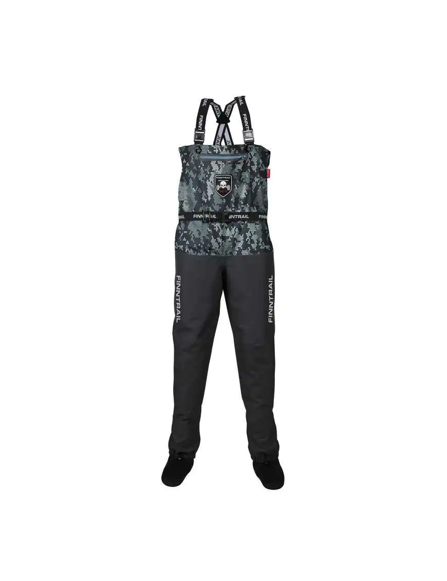 1525CamoGrey-XL Finntrail Waders Enduro Camo