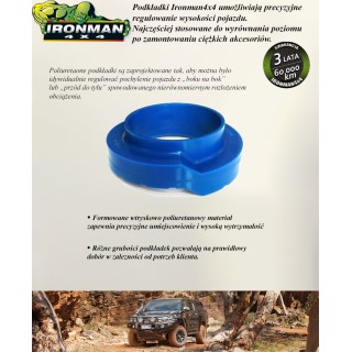 Poliretanowe podkładki do sprężyny tył.