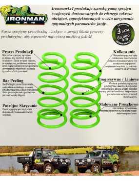 Komplet 2 przednich sprężyn zawieszenia +2' 