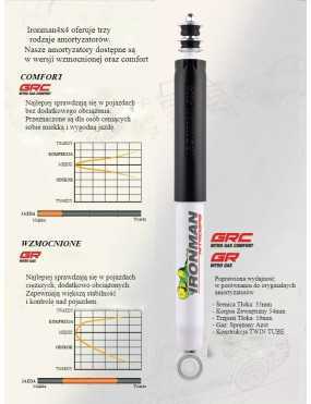 Amortyzator przedni +2' 12791GR