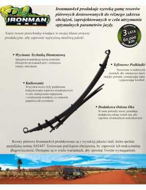 Komplet 2 przednich resorów +2" Ironman 50-100 kg TOY006D