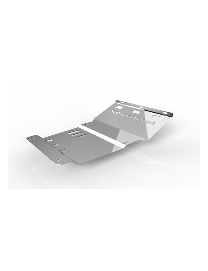 Osłona silnika,chłodnic i przedniego mostu Mitsubishi L200 Triton 2005-2015 bez płyty montażowej wyciągarki aluminiowa