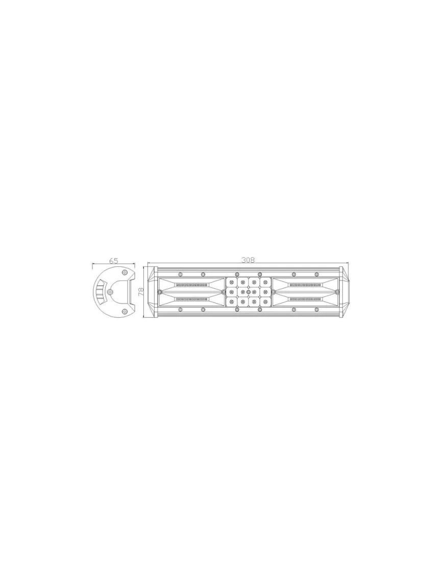 Panel LED 60xLED 