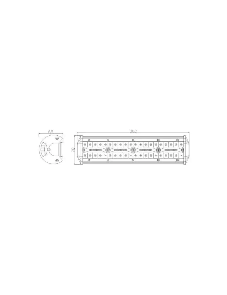 Panel LED 80xLED