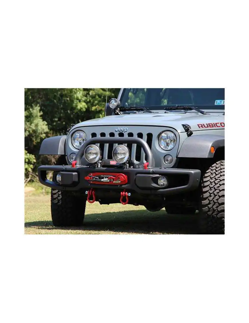 Zderzak przedni JEEP WRANGLER JK 2007-2018 RUBICON z orurowaniem