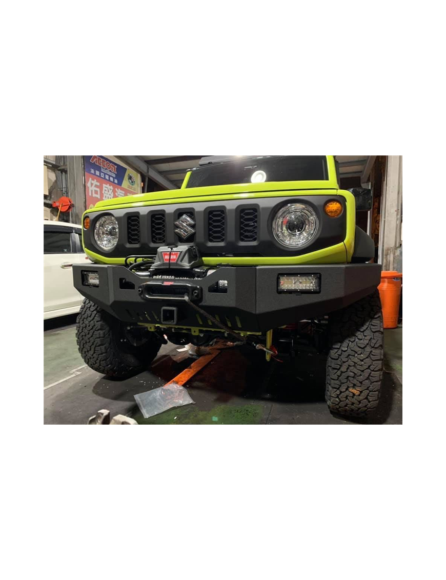 Zderzak przedni stalowy z płytą montażową wyciągarki SUZUKI JIMNY od 2018