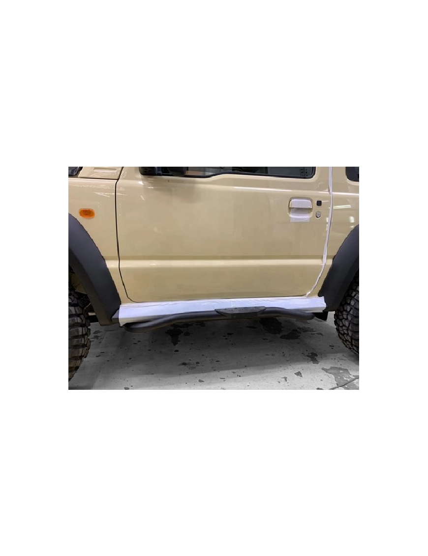 Progi stalowe do SUZUKI JIMNY od 2018 para, grubość rury 3mm 17kg