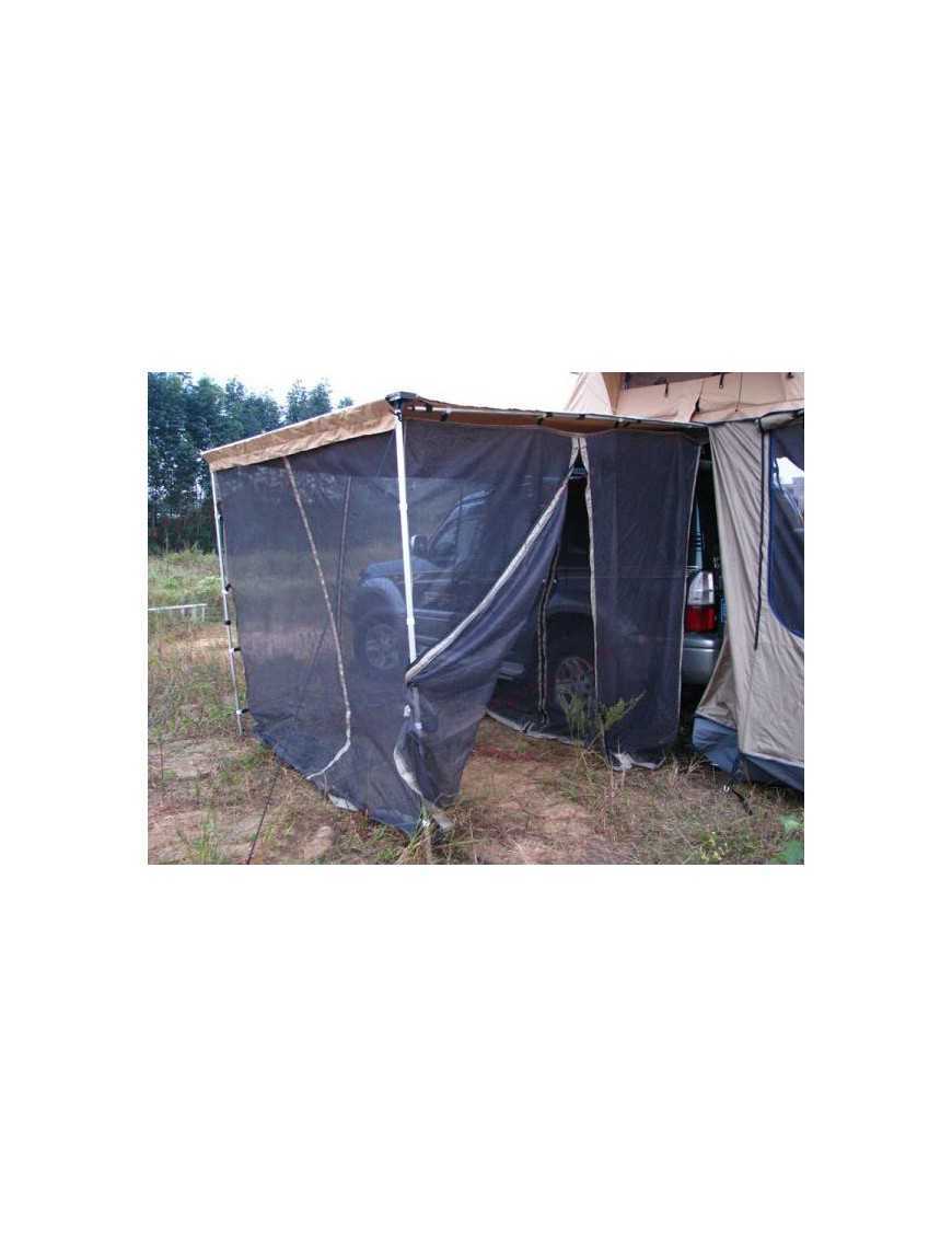 Moskitiera do montażu z zadaszeniem o szerokości 2m x 2,2m Moskitiera do montażu z zadaszeniem o szerokości 2m x 2,2m