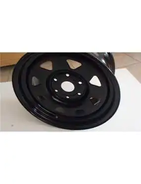 Felga stalowa czarna 16x8 ET0