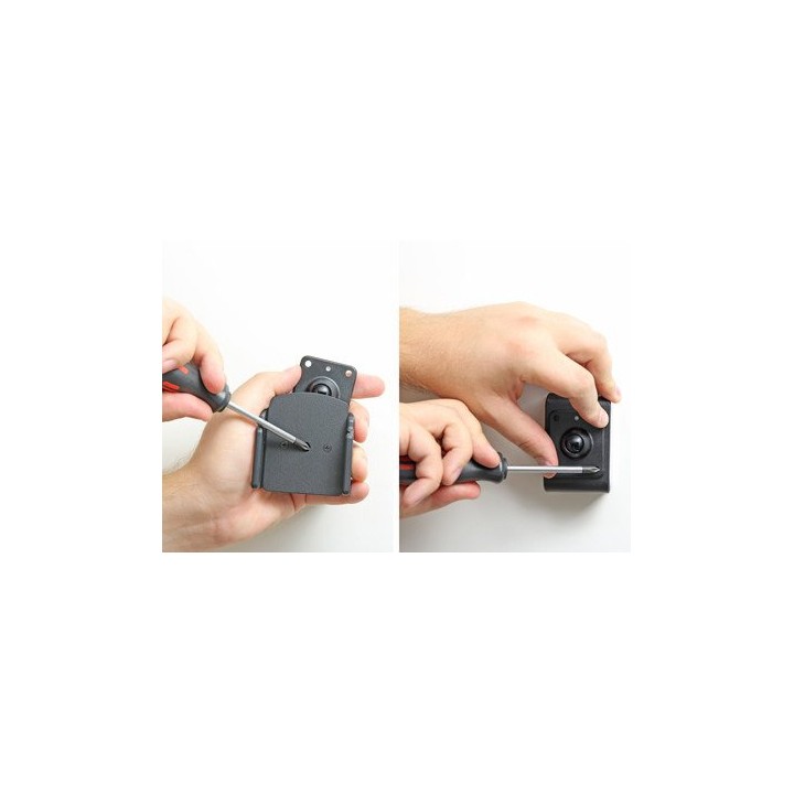 Uchwyt uniwersalny regulowany do telefonu bez futerału oraz w futerale lub etui o wymiarach: 62-77 mm (szer.), 2-10 mm (grubość)