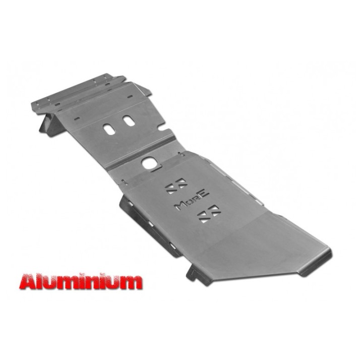 Zestaw aluminiowych osłon podwozia MorE 4x4 - Toyota Hilux Vigo 05-15 automat