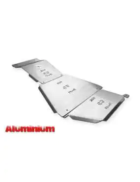 Zestaw aluminiowych osłon podwozia MorE 4x4 - Toyota Land Cruiser J200